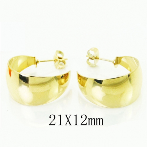 BC Wholesale Earrings Jewelry Stainless Steel 316L Earrings NO.#BC70E0411LE