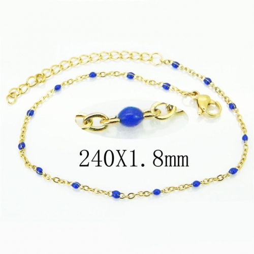 BC Wholesale Anklets Jewelry Stainless Steel 316L Anklets or Bracelets NO.#BC53B0110IL