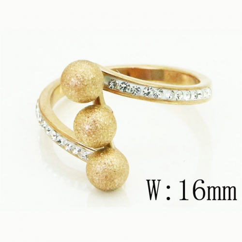 BC Wholesale Rings Stainless Steel 316L Jewelry Fashion Rings NO.#BC19R1012HHD