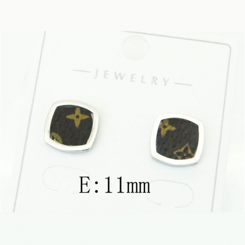 BC Wholesale Earrings Jewelry Stainless Steel 316L Earrings NO.#BC80E0555KL