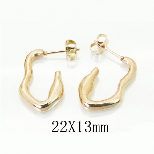 BC Wholesale Earrings Jewelry Stainless Steel 316L Earrings NO.#BC70E0372LQ