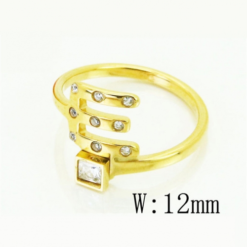 BC Wholesale Rings Stainless Steel 316L Jewelry Fashion Rings NO.#BC80R0031KLR