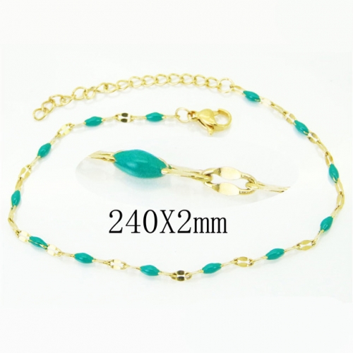 BC Wholesale Anklets Jewelry Stainless Steel 316L Anklets or Bracelets NO.#BC53B0114JF