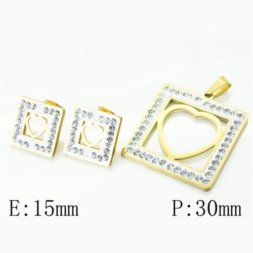 BC Wholesale Fashion Jewelry Sets Stainless Steel 316L Jewelry Sets NO.#BC87S0567PZ
