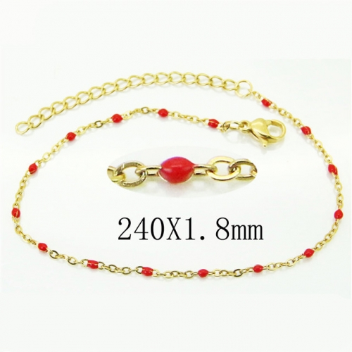 BC Wholesale Anklets Jewelry Stainless Steel 316L Anklets or Bracelets NO.#BC53B0111ILA