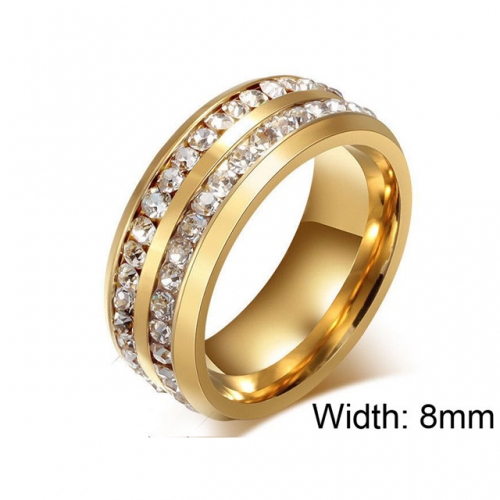 BC Wholesale Rings Jewelry Stainless Steel 316L Rings NO.#SJ61R089