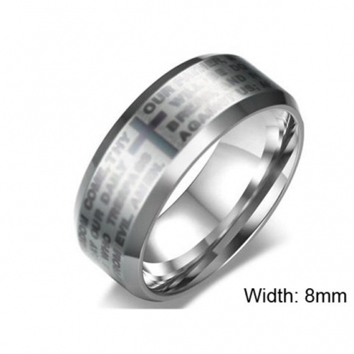 BC Wholesale Rings Jewelry Stainless Steel 316L Rings NO.#SJ11R515