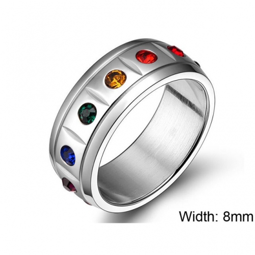 BC Wholesale Rings Jewelry Stainless Steel 316L Rings NO.#SJ11R717