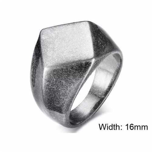 BC Wholesale Rings Jewelry Stainless Steel 316L Rings NO.#SJ11R481