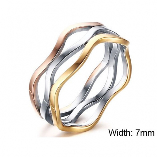 BC Wholesale Rings Jewelry Stainless Steel 316L Rings NO.#SJ11R568