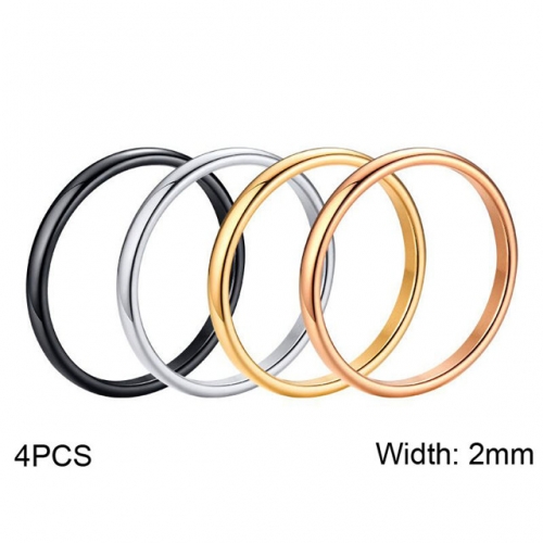 BC Wholesale Rings Jewelry Stainless Steel 316L Rings NO.#SJ11R322