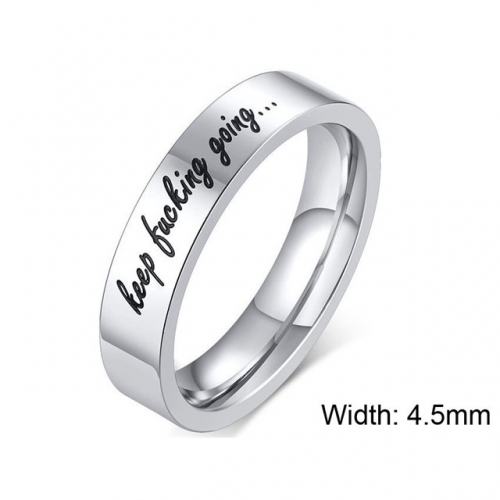 BC Wholesale Rings Jewelry Stainless Steel 316L Rings NO.#SJ11R828