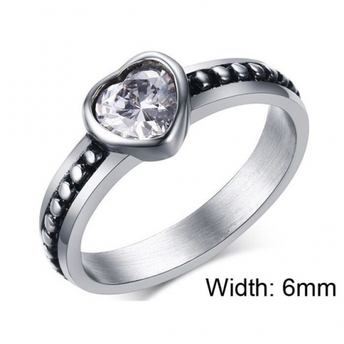 BC Wholesale Rings Jewelry Stainless Steel 316L Rings NO.#SJ11R883