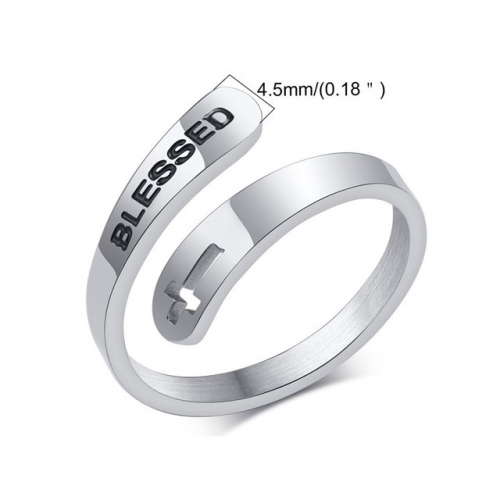 BC Wholesale Rings Jewelry Stainless Steel 316L Rings NO.#SJ11R808