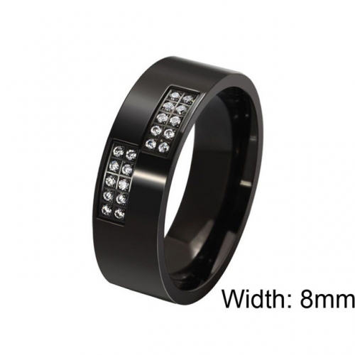 BC Wholesale Rings Jewelry Stainless Steel 316L Rings NO.#SJ11R868
