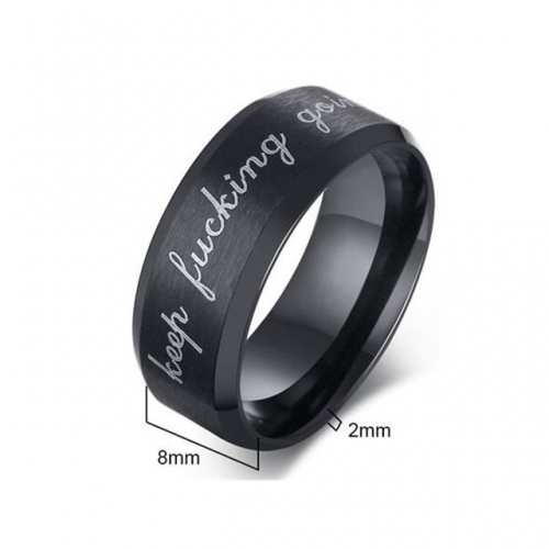 BC Wholesale Rings Jewelry Stainless Steel 316L Rings NO.#SJ11R843