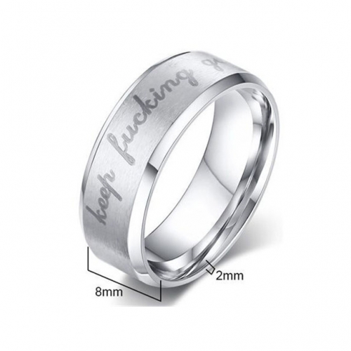 BC Wholesale Rings Jewelry Stainless Steel 316L Rings NO.#SJ11R844