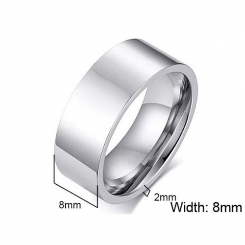 BC Wholesale Rings Jewelry Stainless Steel 316L Rings NO.#SJ11R335