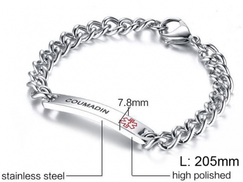 BC Wholesale Jewelry Bracelets Stainless Steel 316L Bracelets NO.#SJ11B078