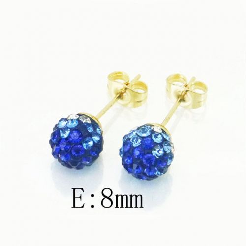 BC Wholesale Earrings Jewelry Stainless Steel 316L Earrings NO.#BC12E0174HLQ
