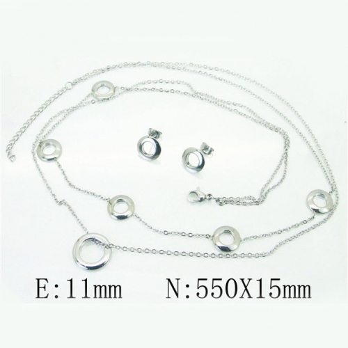 BC Wholesale Fashion Jewelry Sets Stainless Steel 316L Jewelry Sets NO.#BC59S2087HZL