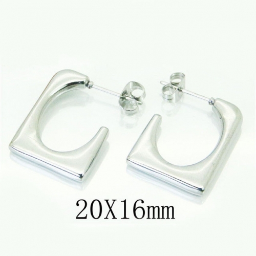 BC Wholesale Earrings Jewelry Stainless Steel 316L Earrings NO.#BC70E0310KR