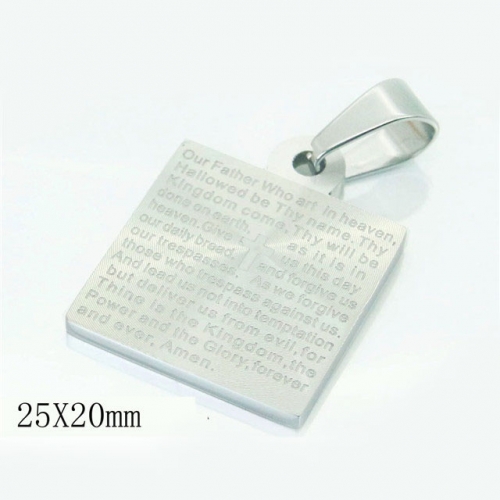 BC Wholesale Pendant Jewelry Stainless Steel 316L Pendant NO.#BC59P0894LL