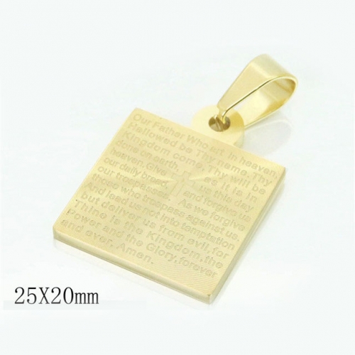BC Wholesale Pendant Jewelry Stainless Steel 316L Pendant NO.#BC59P0895ML