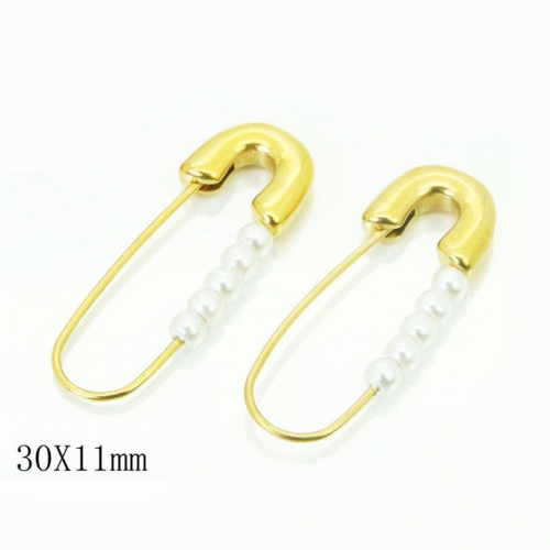 BC Wholesale Earrings Jewelry Stainless Steel 316L Earrings NO.#BC32E0147OT
