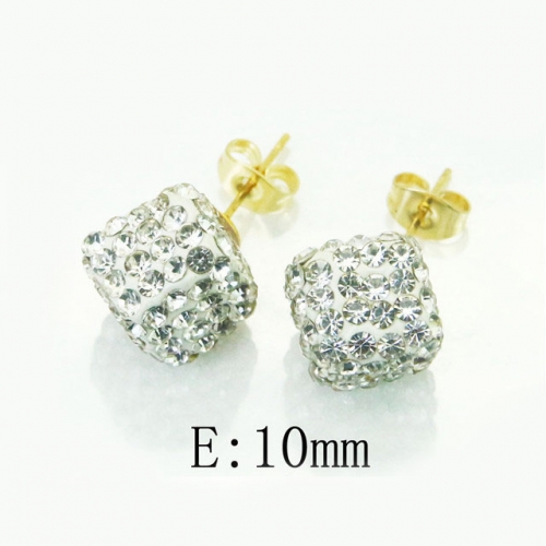 BC Wholesale Earrings Jewelry Stainless Steel 316L Earrings NO.#BC12E0165HM