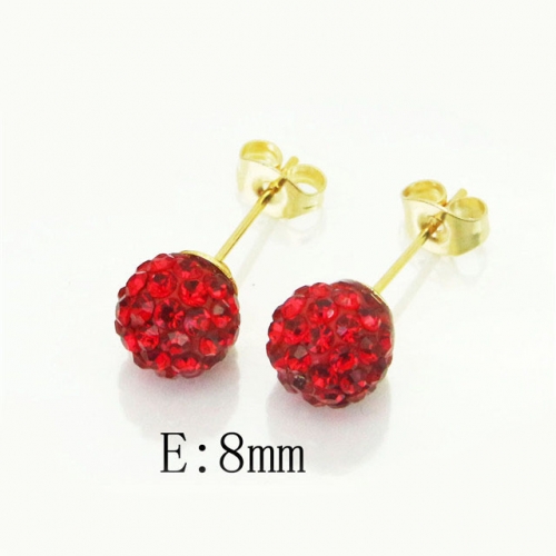 BC Wholesale Earrings Jewelry Stainless Steel 316L Earrings NO.#BC12E0172HLS