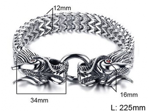 BC Wholesale Jewelry Bracelets Stainless Steel 316L Bracelets NO.#SJ11B207