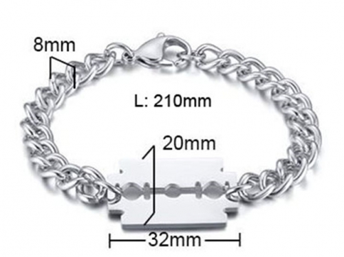 BC Wholesale Jewelry Bracelets Stainless Steel 316L Bracelets NO.#SJ11B285