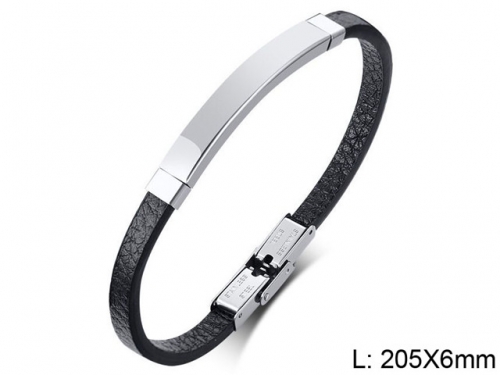 BC Jewelry Wholesale Bracelet Good Quality Fashion Leather Bracelet NO.#SJ11B281