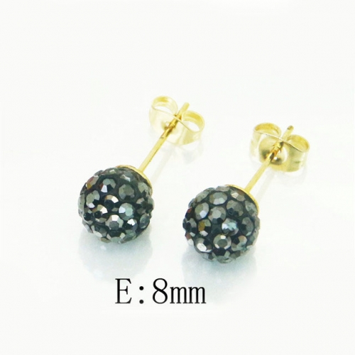 BC Wholesale Earrings Jewelry Stainless Steel 316L Earrings NO.#BC12E0173HLR