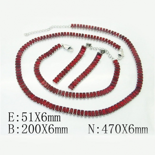 BC Wholesale Fashion Jewelry Sets Stainless Steel 316L Jewelry Sets NO.#BC59S2092KDD
