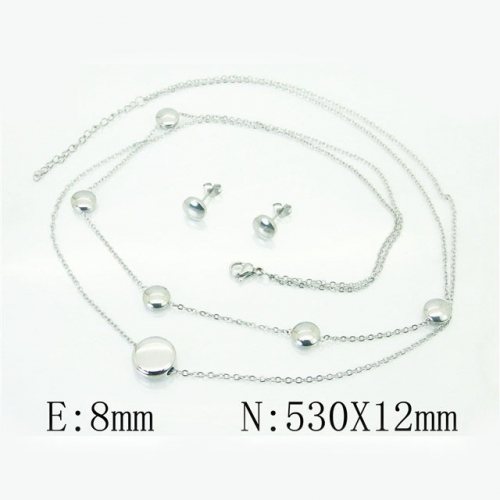 BC Wholesale Fashion Jewelry Sets Stainless Steel 316L Jewelry Sets NO.#BC59S2089HZL