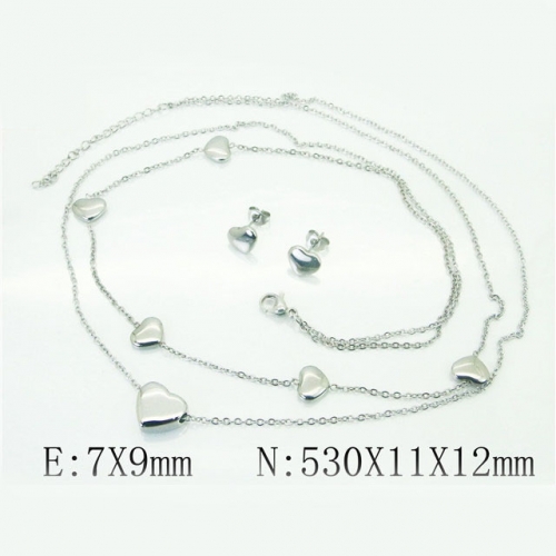 BC Wholesale Fashion Jewelry Sets Stainless Steel 316L Jewelry Sets NO.#BC59S2088HZL