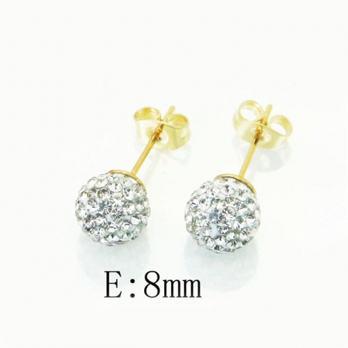 BC Wholesale Earrings Jewelry Stainless Steel 316L Earrings NO.#BC12E0175HL