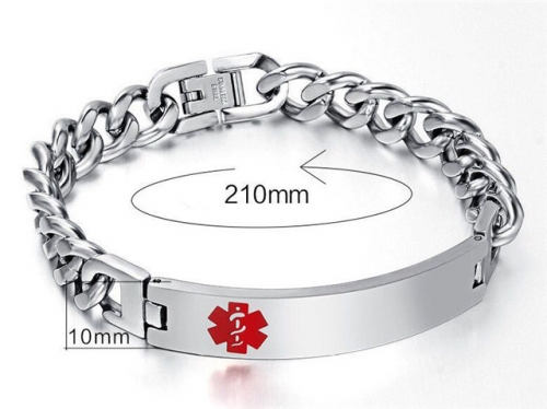 BC Wholesale Jewelry Bracelets Stainless Steel 316L Bracelets NO.#SJ11B047