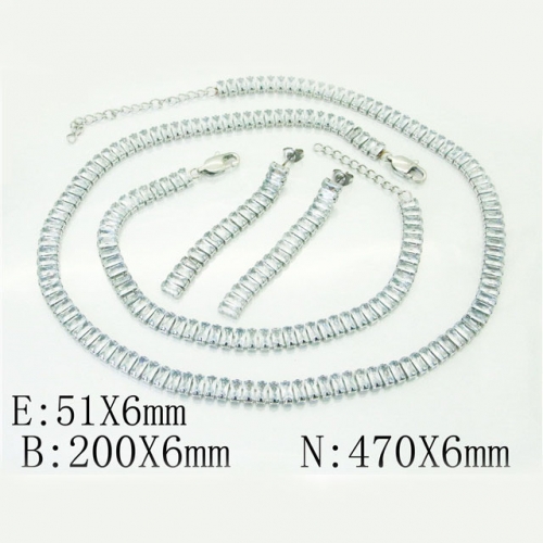 BC Wholesale Fashion Jewelry Sets Stainless Steel 316L Jewelry Sets NO.#BC59S2090KWW