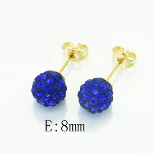 BC Wholesale Earrings Jewelry Stainless Steel 316L Earrings NO.#BC12E0169HLS