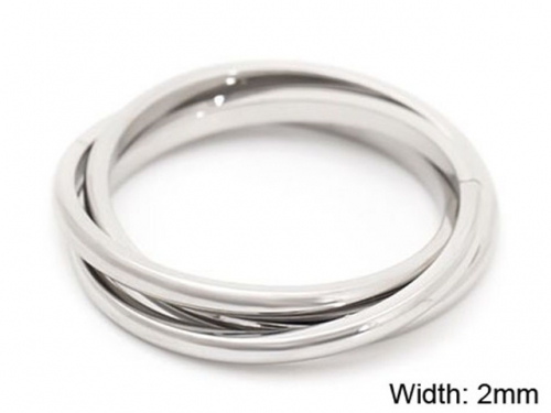 BC Wholesale Rings Jewelry Stainless Steel 316L Popular Rings NO.#SJ66R076