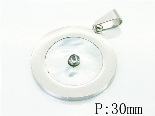 BC Wholesale Pendant Jewelry Stainless Steel 316L Pendant NO.#BC52P0010OE
