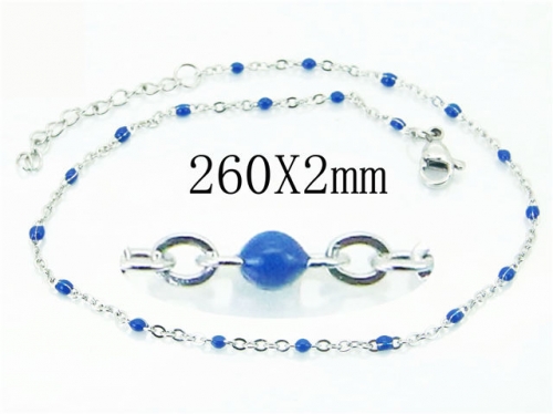 BC Wholesale Anklets Jewelry Stainless Steel 316L Anklets or Bracelets NO.#BC39B0787IC