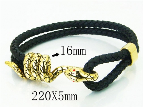 BC Jewelry Wholesale Bracelet Good Quality Fashion Leather Bracelet NO.#BC23B0128HNZ