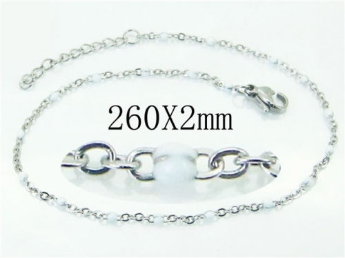 BC Wholesale Anklets Jewelry Stainless Steel 316L Anklets or Bracelets NO.#BC39B0784IA