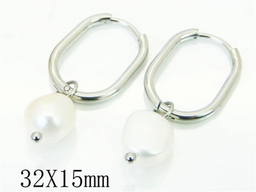 BC Wholesale Earrings Jewelry Stainless Steel 316L Earrings NO.#BC06E0315MX