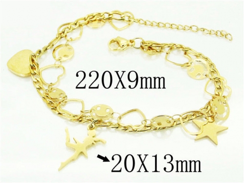 BC Wholesale Bracelets Jewelry Stainless Steel 316L Bracelets NO.#BC66B0042PLF