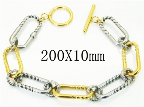 BC Wholesale Bracelets Jewelry Stainless Steel 316L Bracelets NO.#BC21B0406HOR